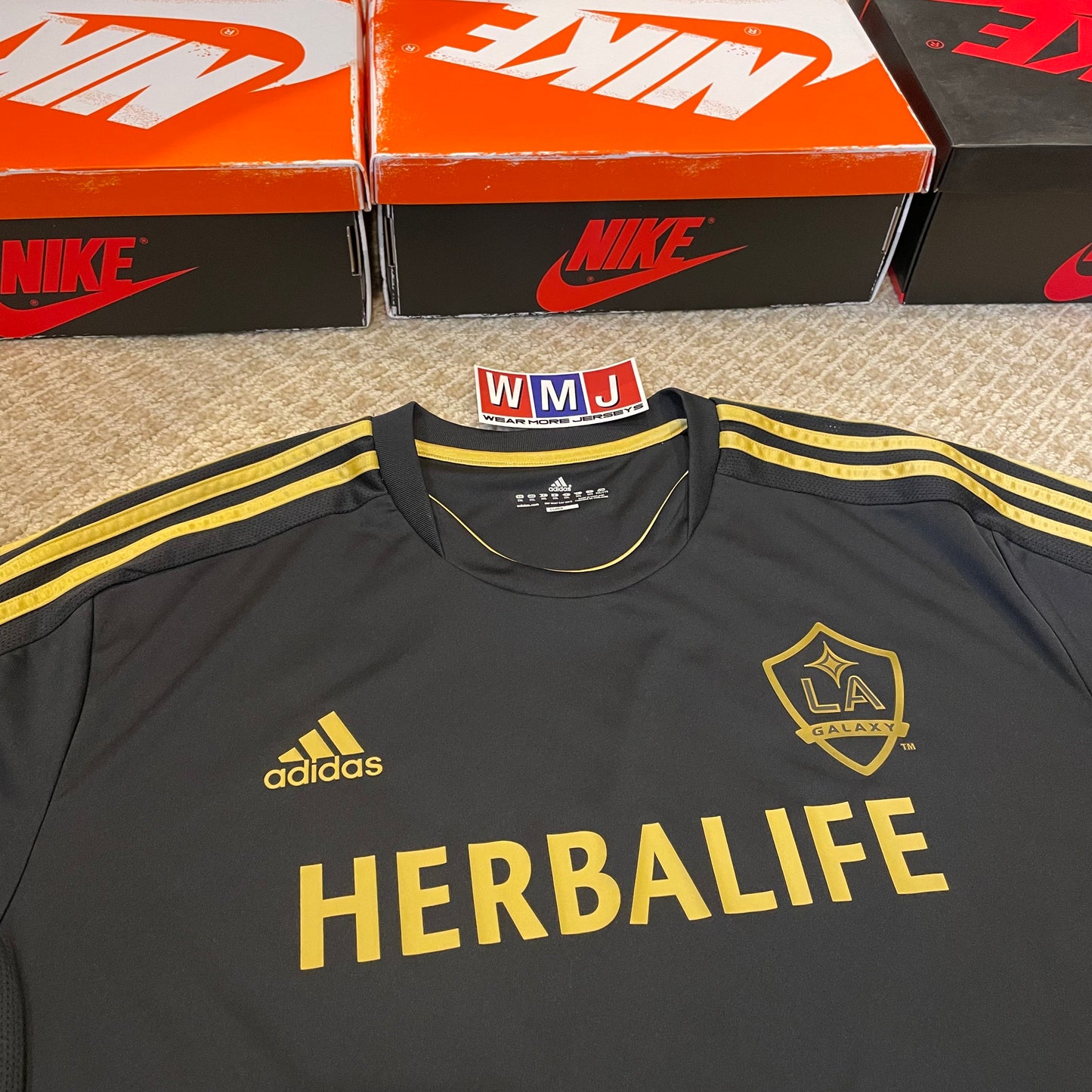 LA Galaxy 2011/12 third x Beckham #23 (XXL)