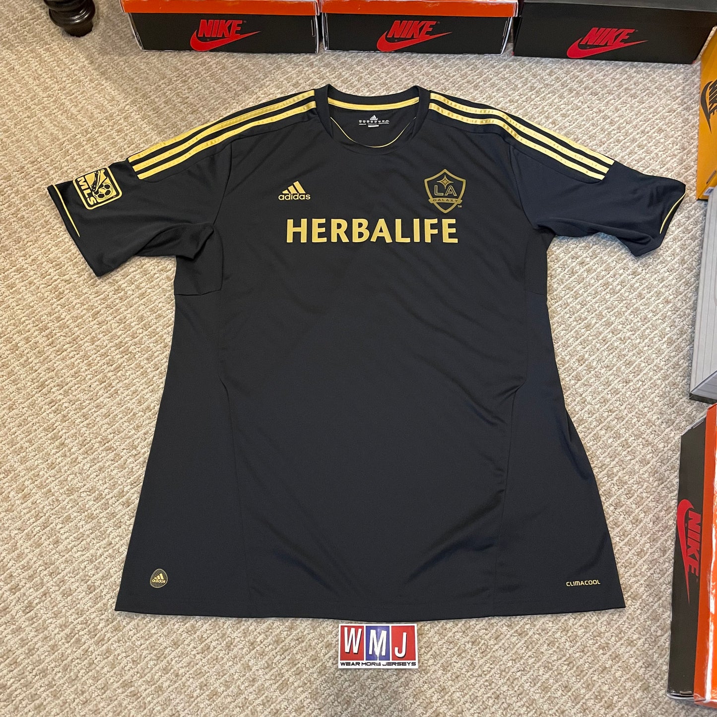 LA Galaxy 2011/12 third x Beckham #23 (XXL)