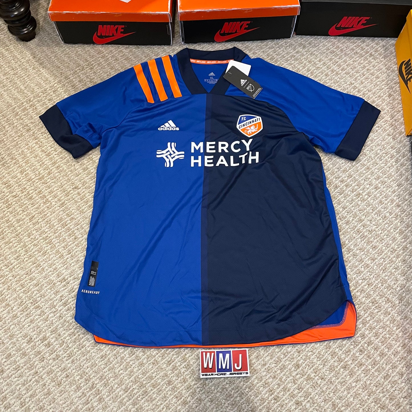 FC Cincinnati 2020/21 home 25th Anniversary player (3XL)