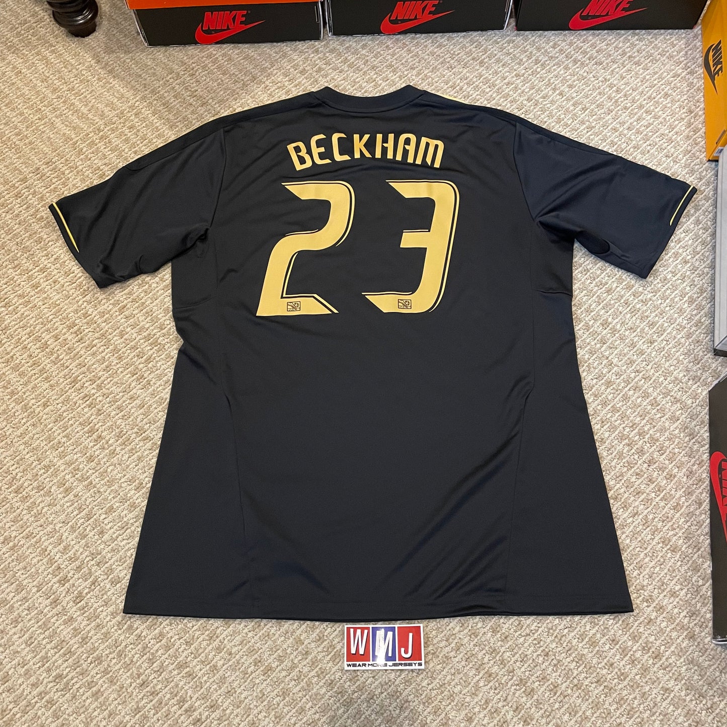LA Galaxy 2011/12 third x Beckham #23 (XXL)