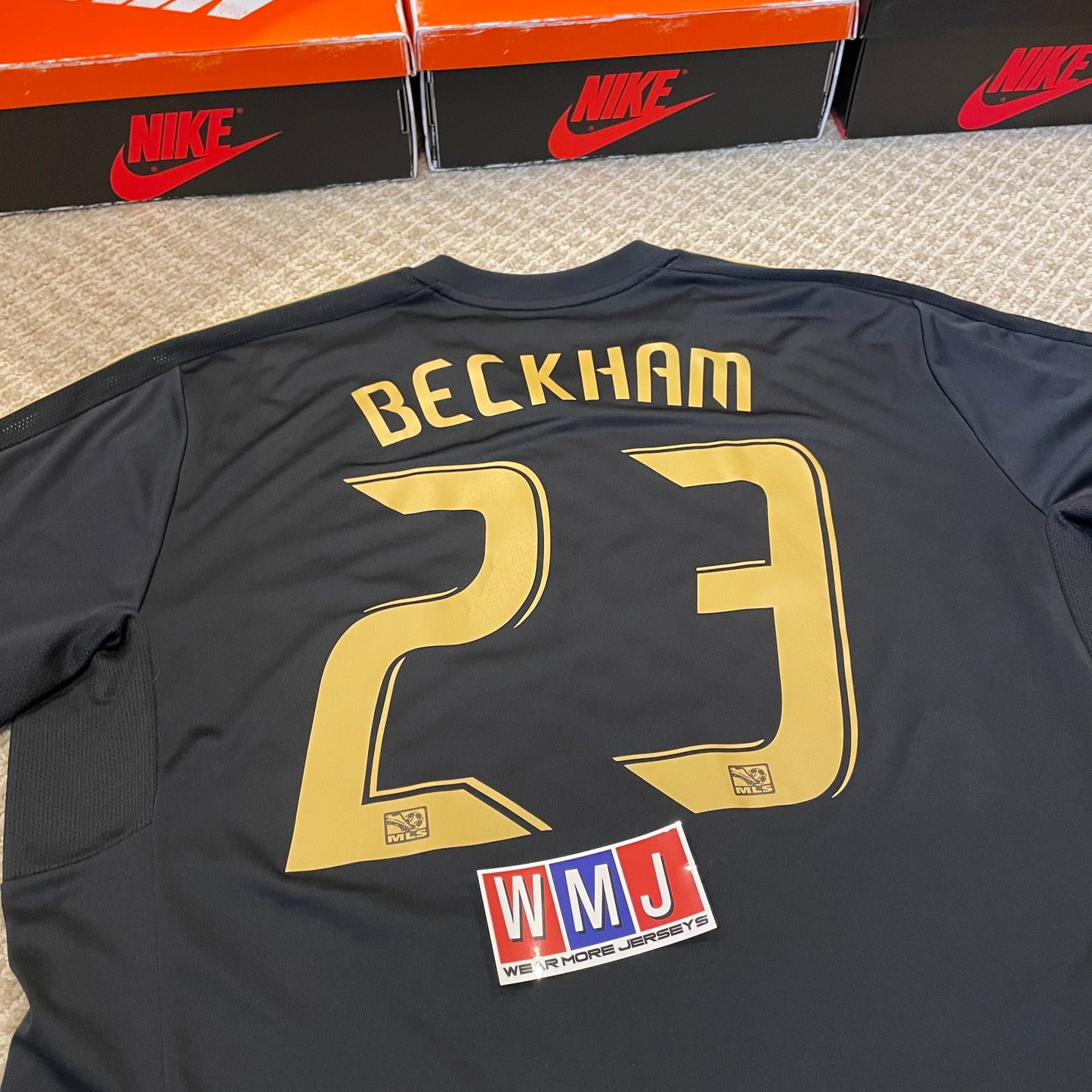 LA Galaxy 2011/12 third x Beckham #23 (XXL)