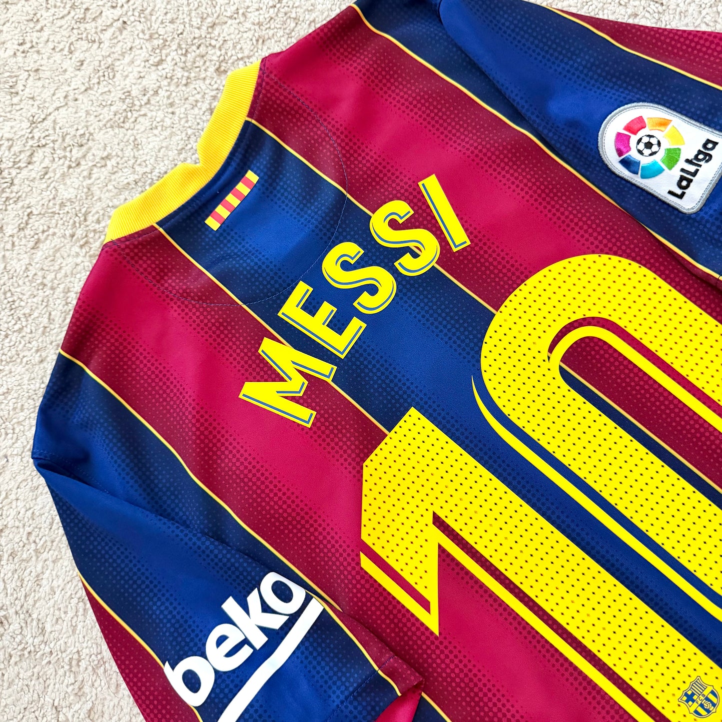 Barcelona 2020/21 home x Messi #10 (M)