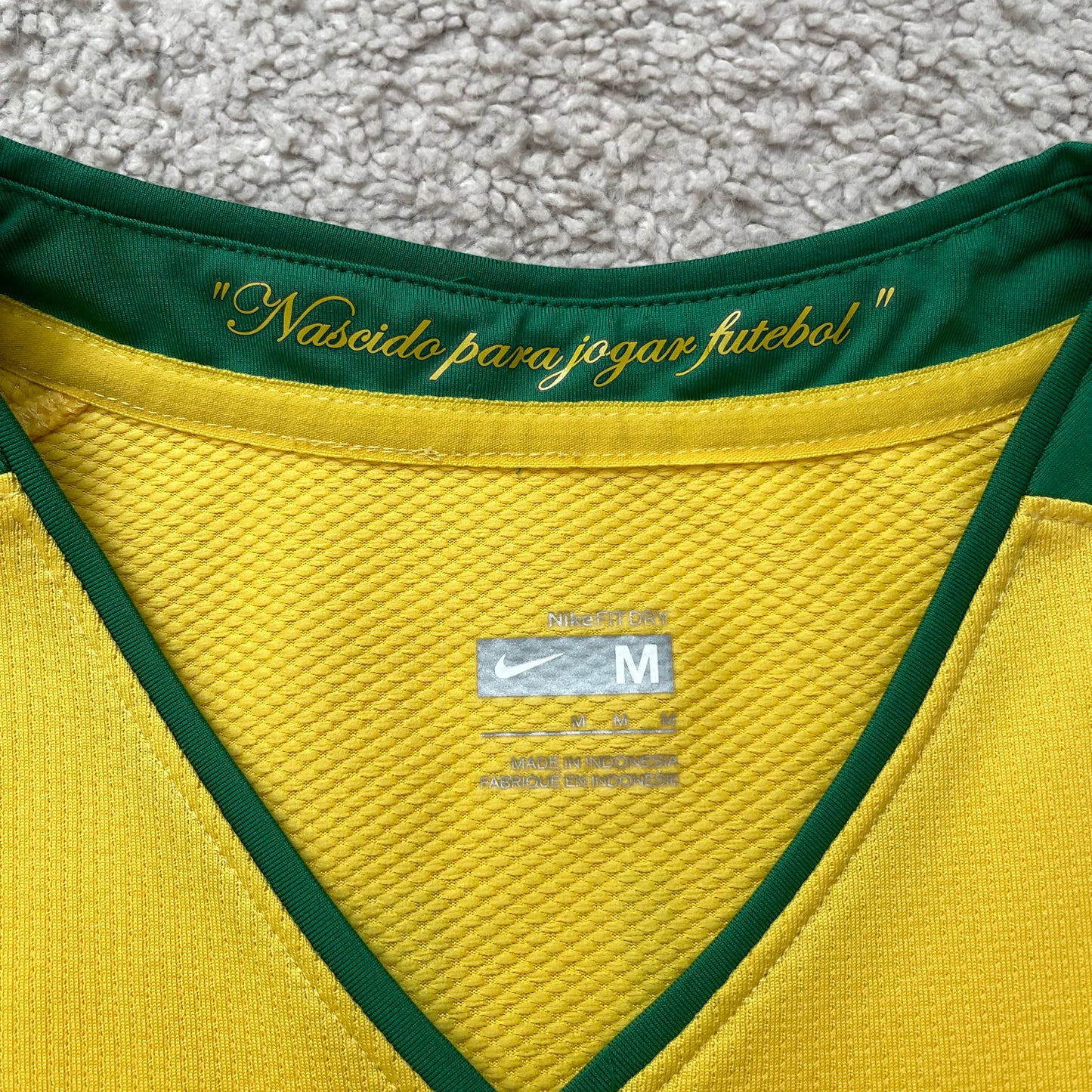 Brazil 2008/2009/2010 home x Ronaldinho #10 (M)