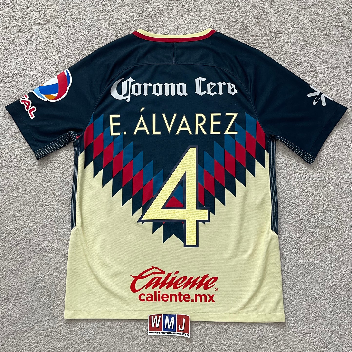 Club America 2017/18 home x Edson Alvarez #4 (M)