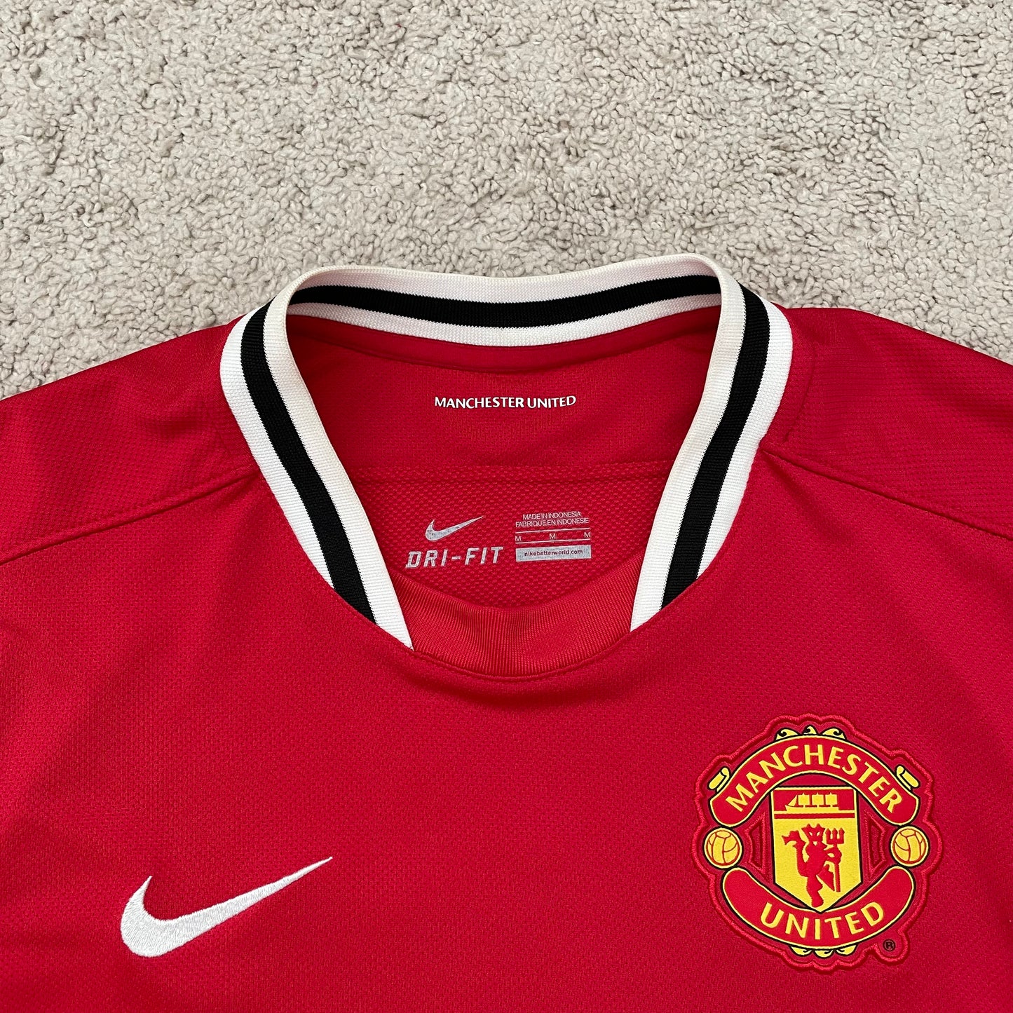 Manchester United 2011/12 home x Ji Sun Park #13 (M)