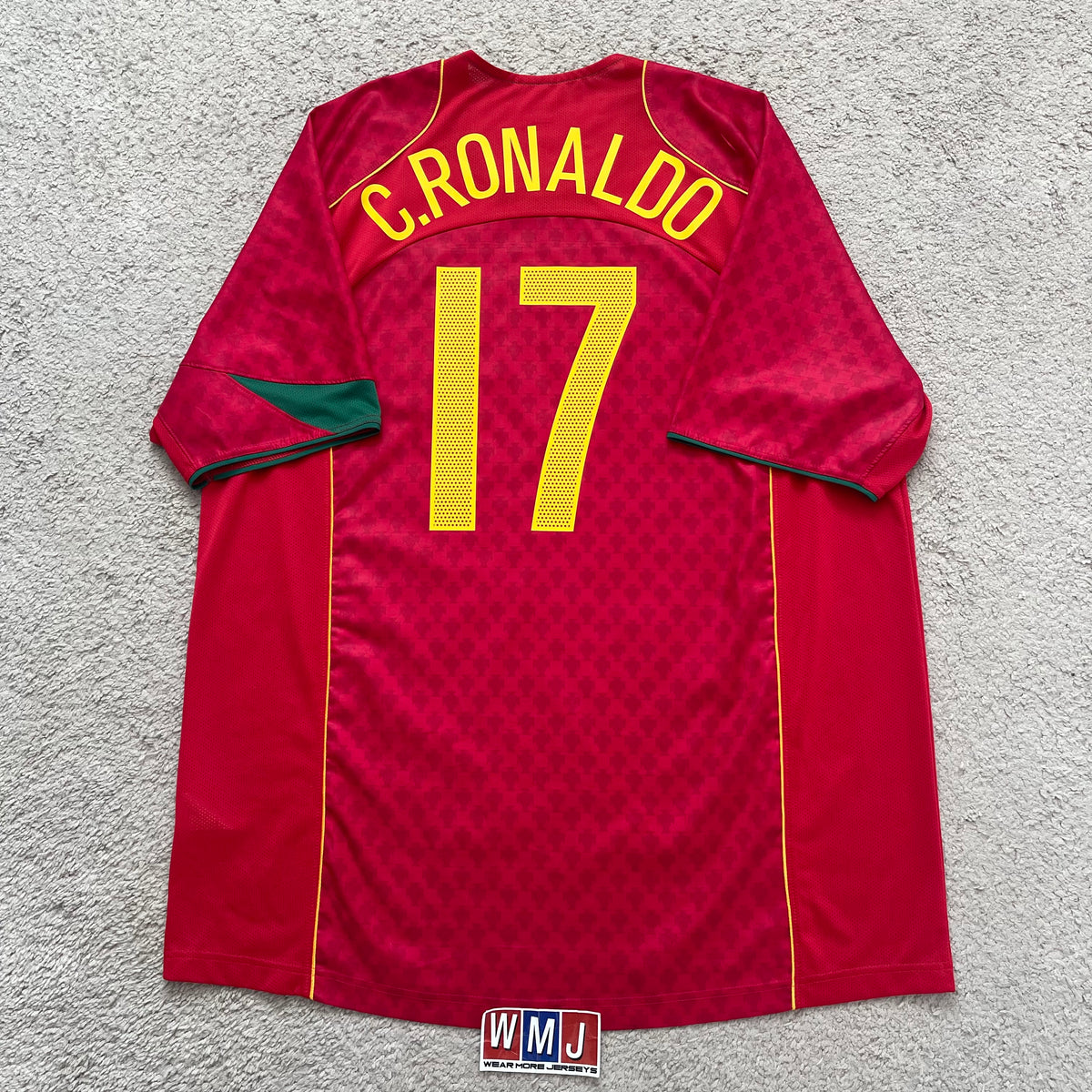 Portugal 2004 EURO home x Cristiano Ronaldo #17 (XXL)