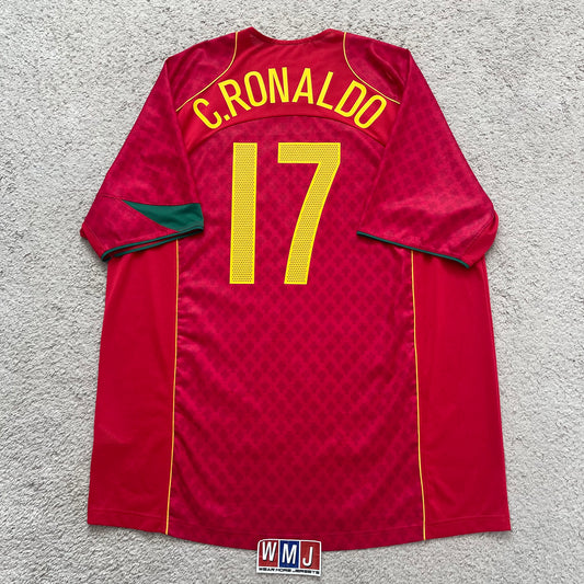 Portugal 2004 EURO home x Cristiano Ronaldo #17 (XXL)