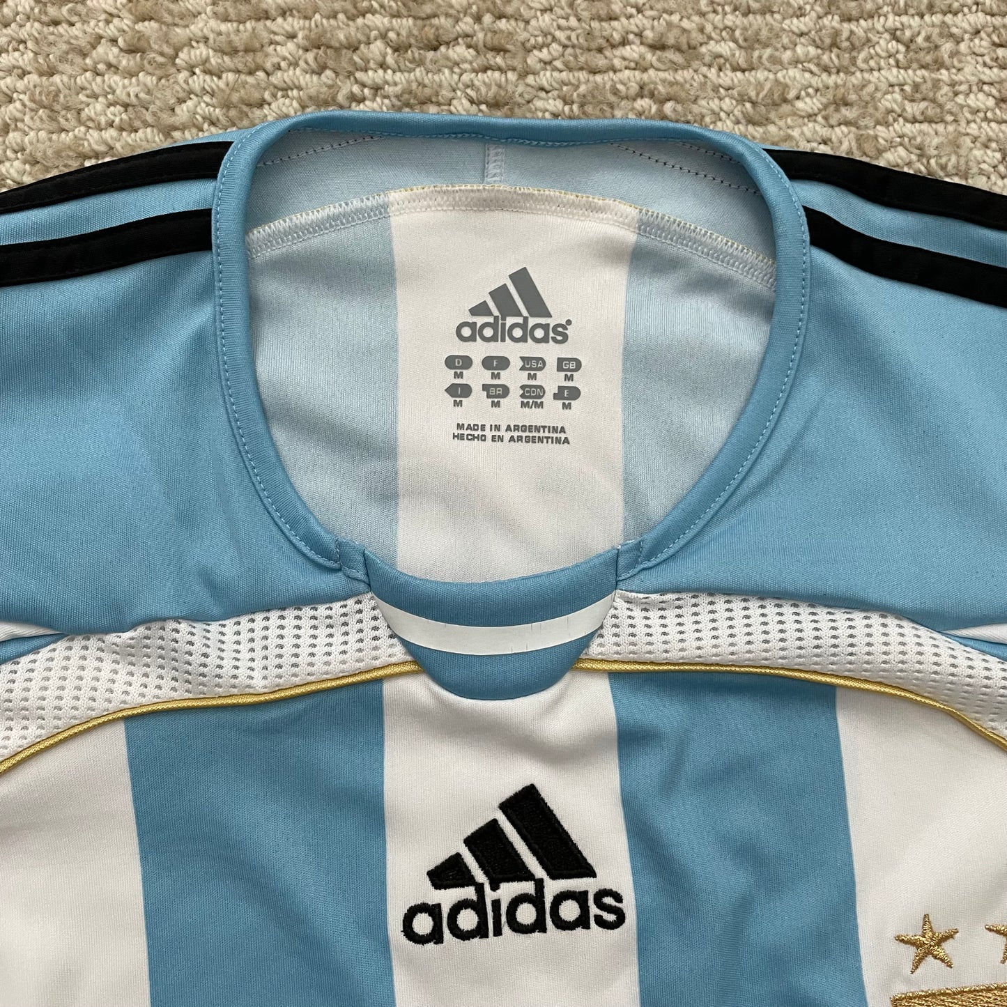 Argentina 2006 World Cup home x Messi #10 (M)