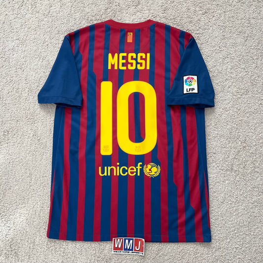 Barcelona 2011/12 home x Messi #10 (M)