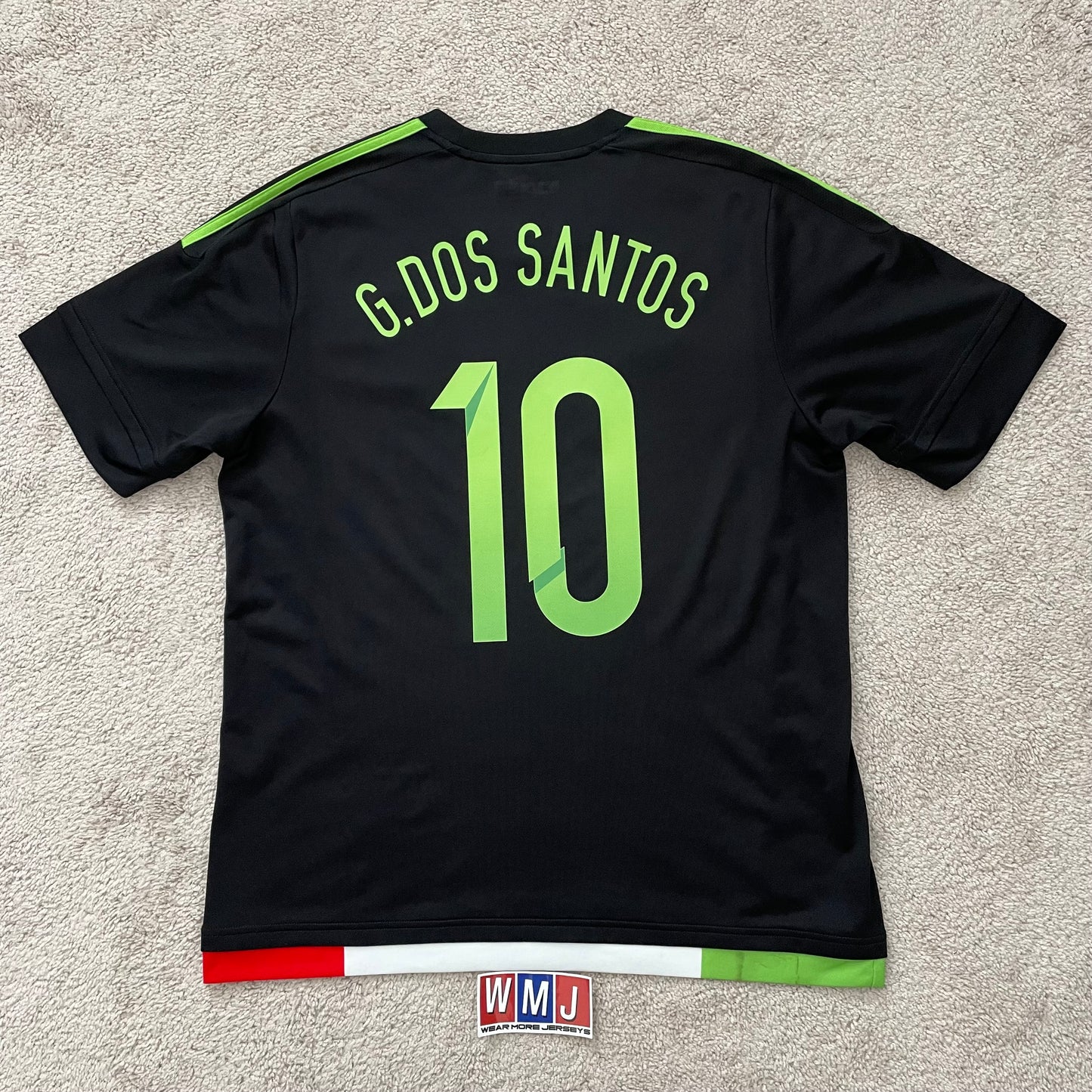 Mexico 2015 Copa America home x Gio Dos Santos #10 (L)