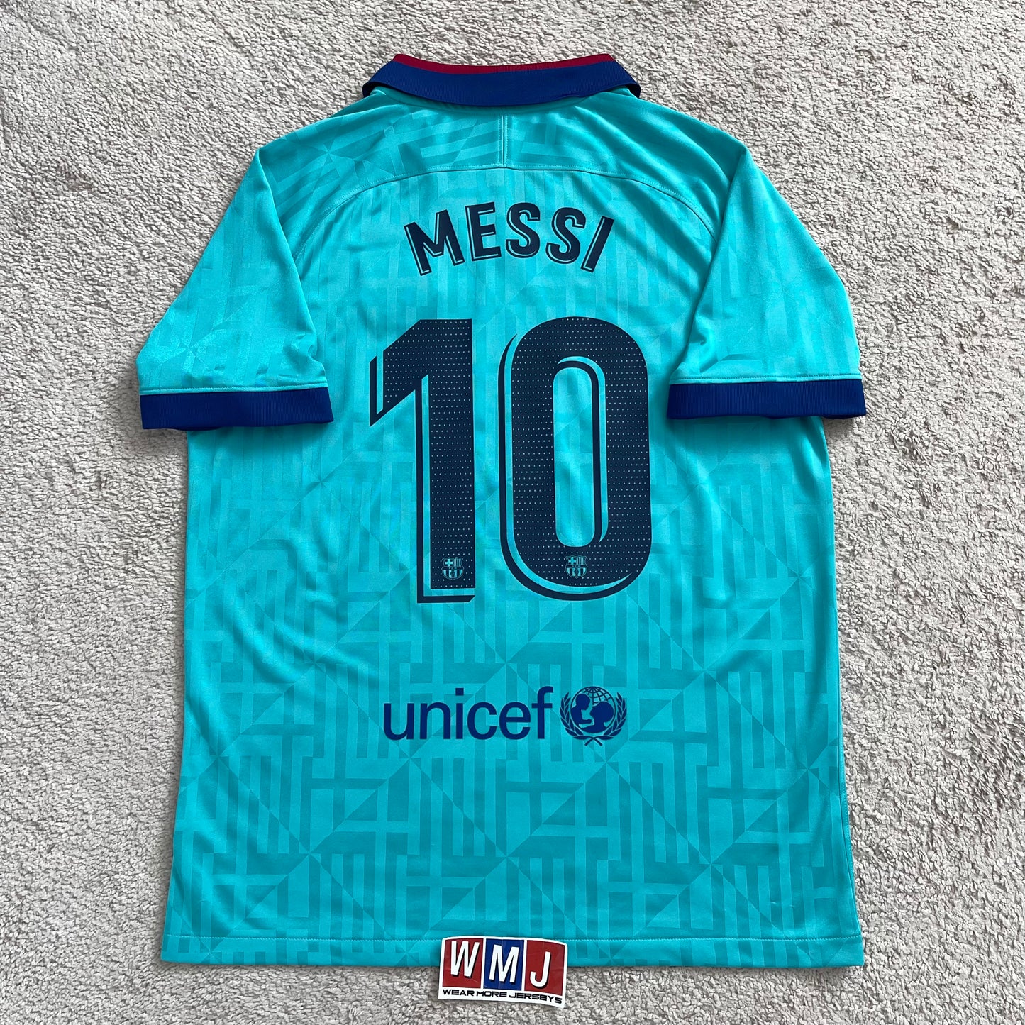 Barcelona 2019/20 third x Messi #10 (L)