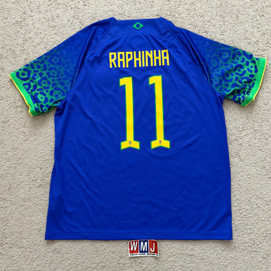 Brazil 2022 World Cup away x Raphinha #11 (XL)