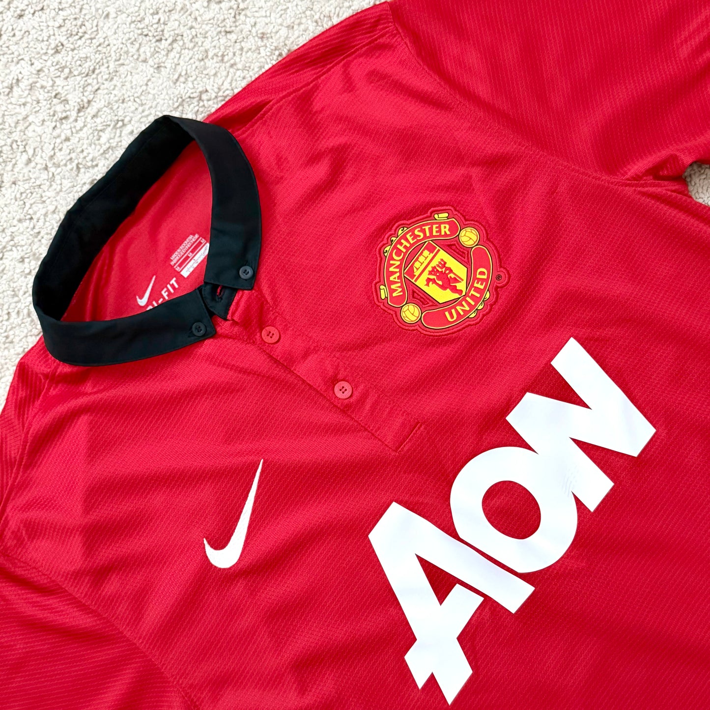 Manchester United 2013/14 home x Chicharito Hernandez #14 (M)
