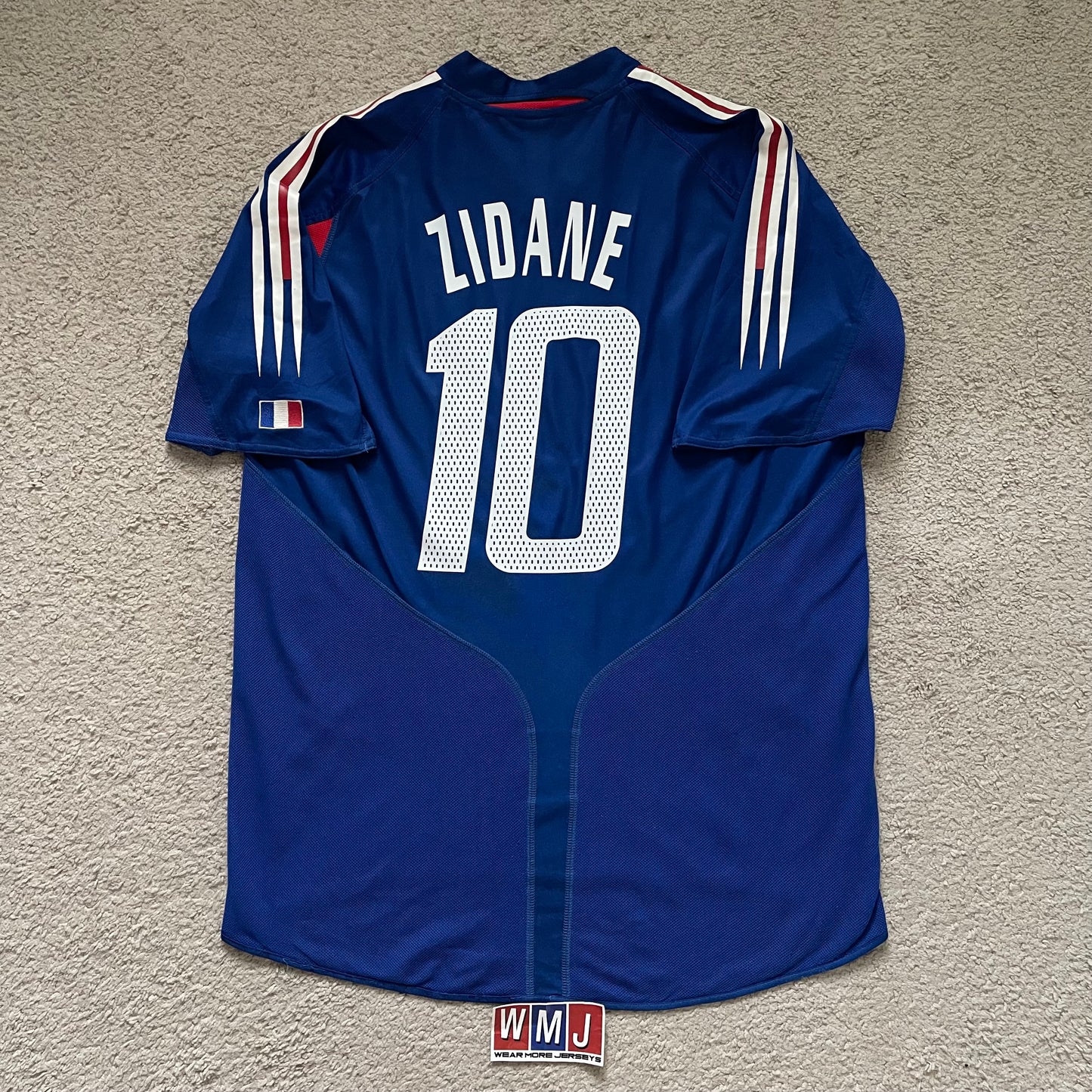 France 2004 EURO home x Zinedine Zidane #10 (XL)
