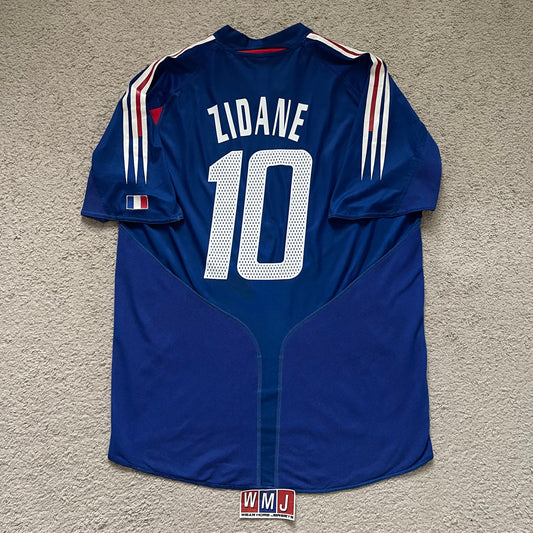 France 2004 EURO home x Zinedine Zidane #10 (XL)