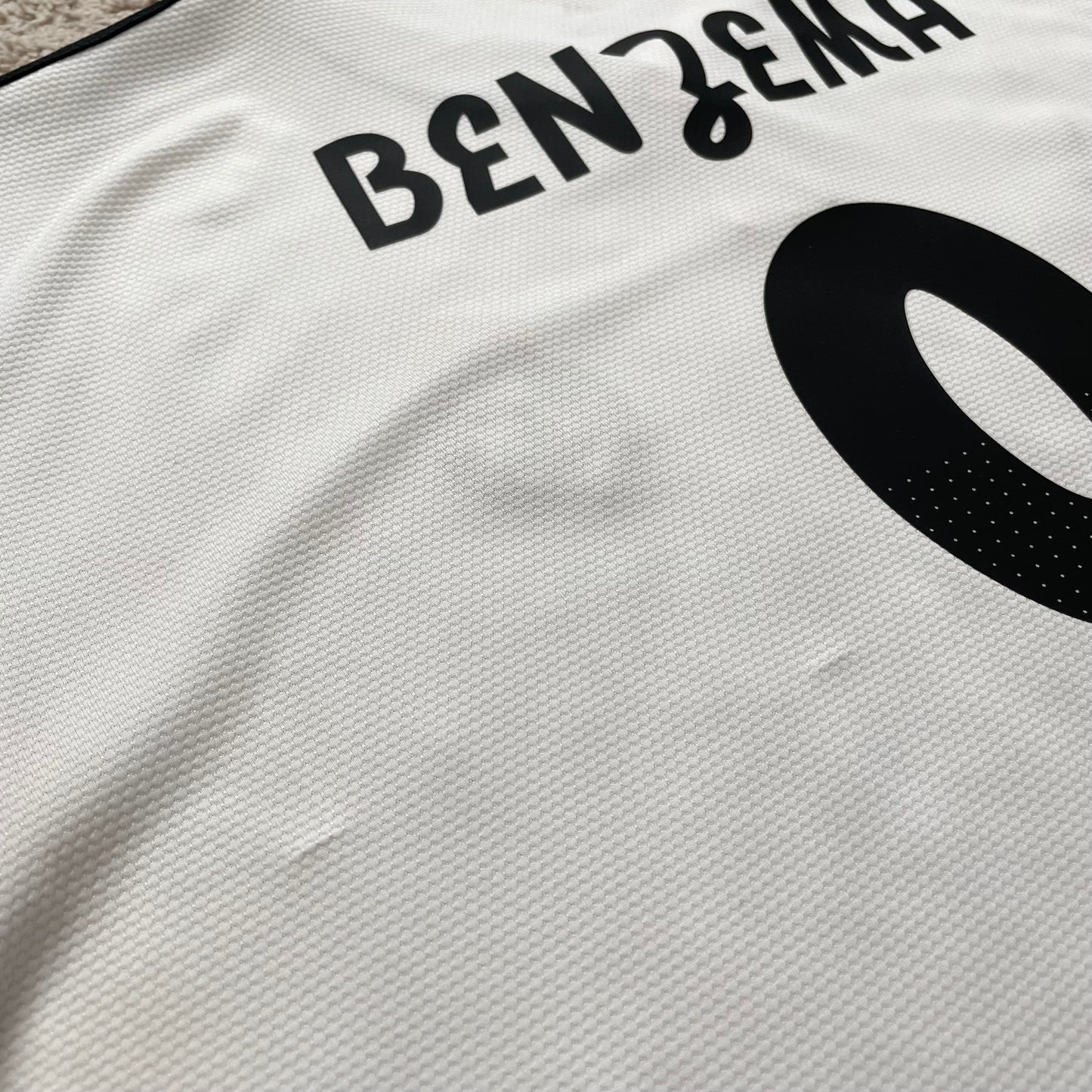 Real Madrid 2018/19 home x Karim Benzema #9 (XXL)