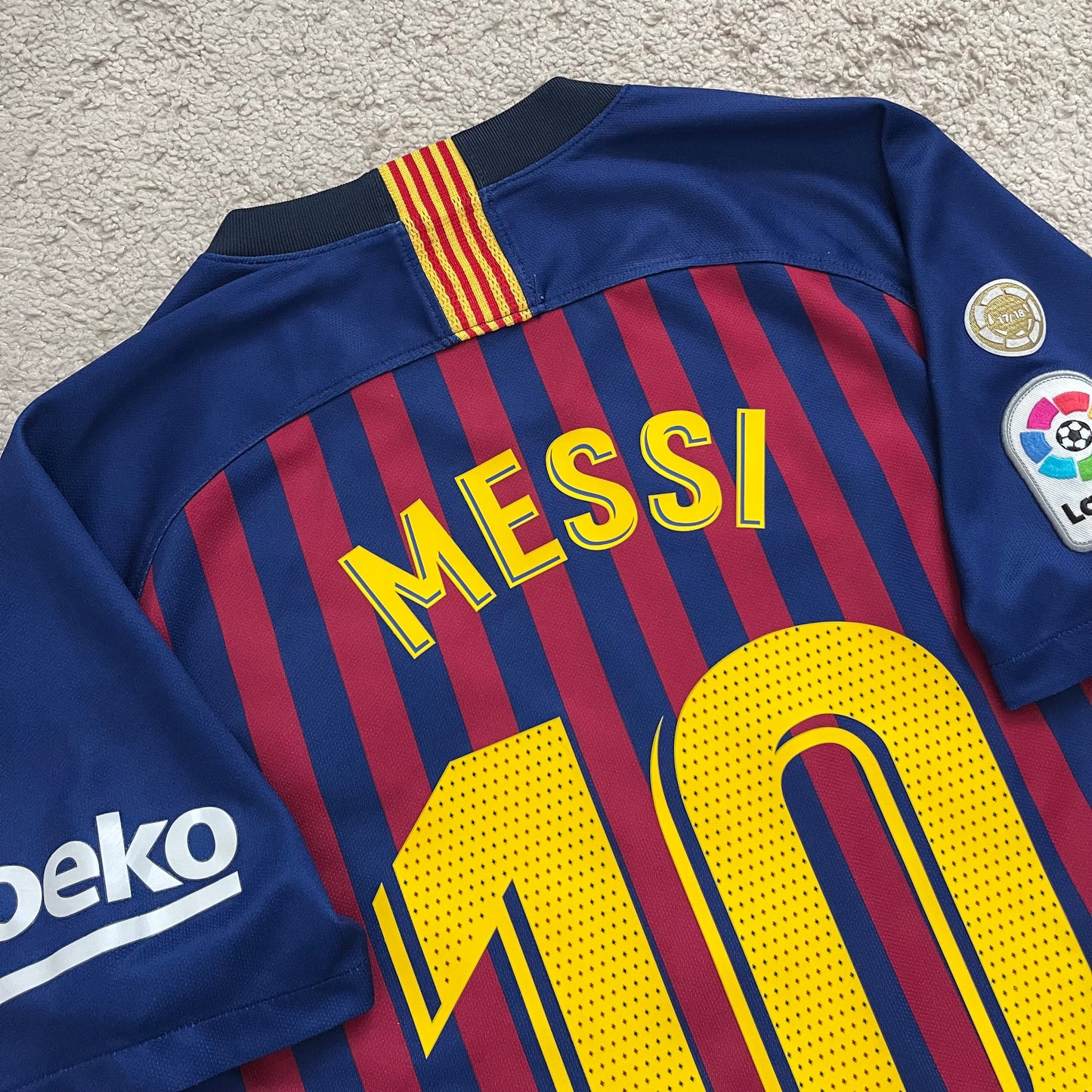 Barcelona 2018/19 home x Messi #10 (M)