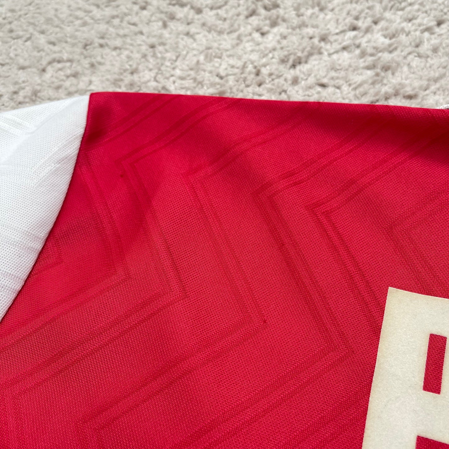 Arsenal 1996/98 home x David Platt #7 (M)