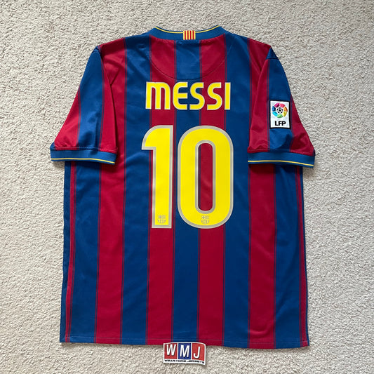 Barcelona 2009/10 home x Messi #10 (L)