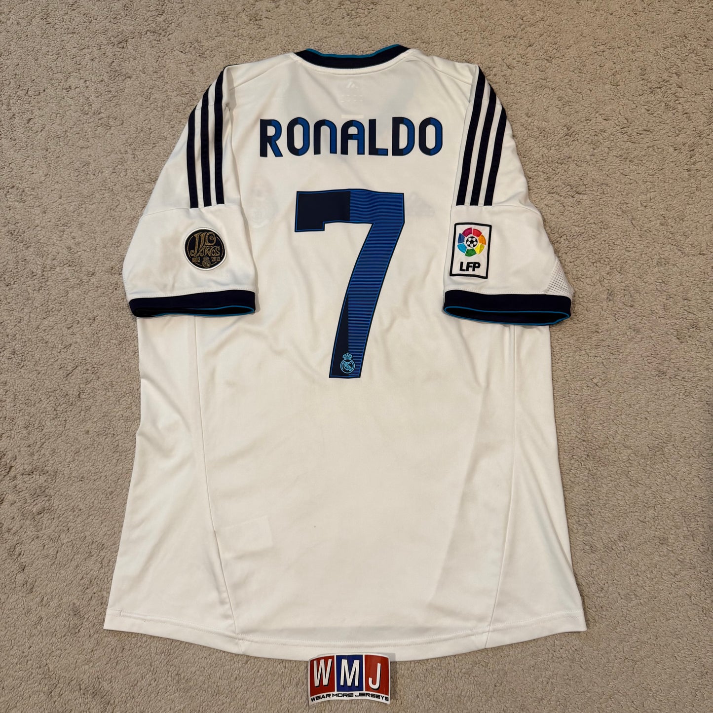 Real Madrid 2012/13 110th ANNIVERSARY home x Cristiano Ronaldo #7 (L)