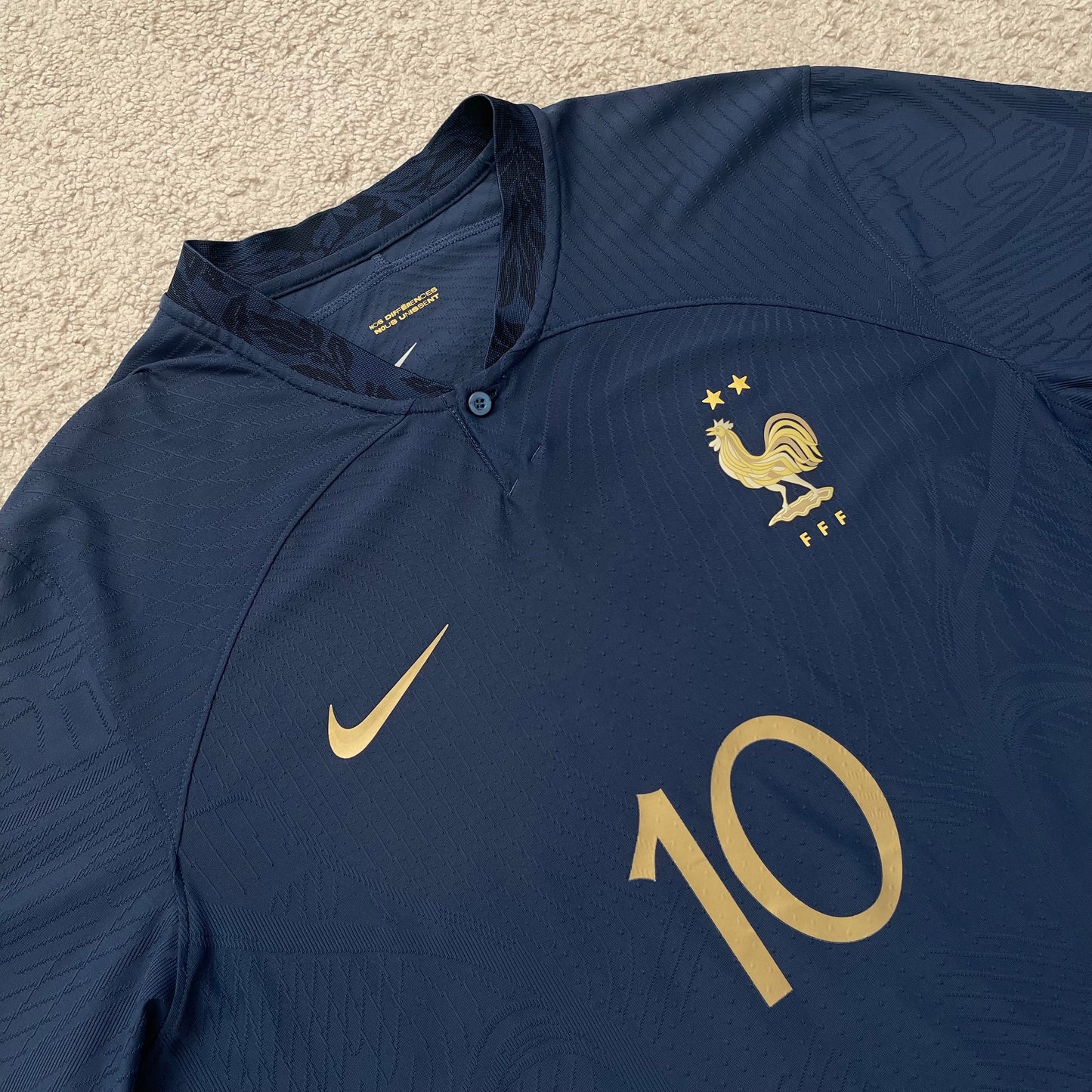 France 2022 World Cup home PLAYER VERSION x Kylian Mbappe #10 (XXL)