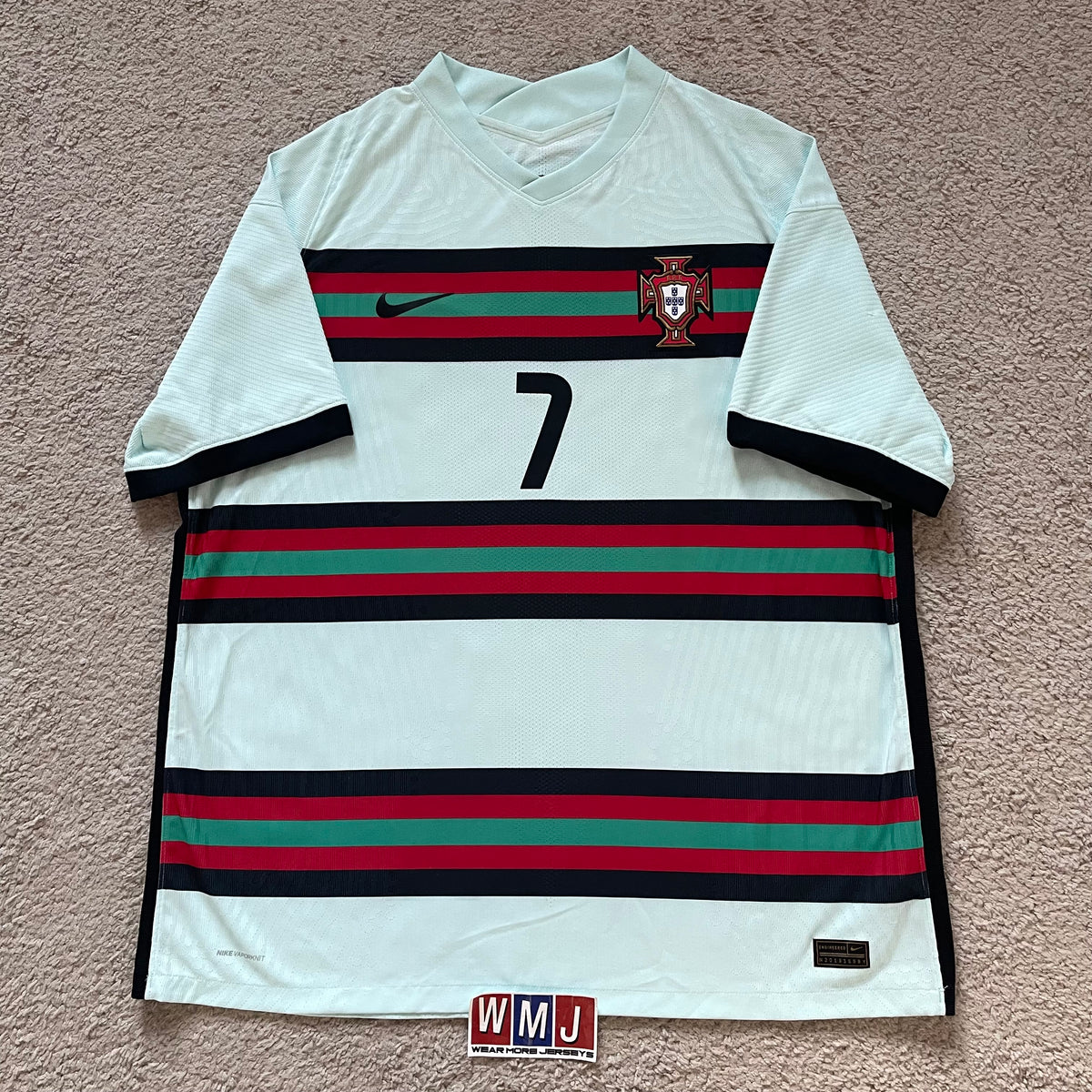 Portugal 2020 EURO away PLAYER VERSION x Cristiano Ronaldo #7 (XXL)