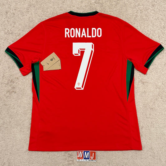Portugal 2024 EURO home x Cristiano Ronaldo #7 (L) *BRAND NEW WITH TAGS