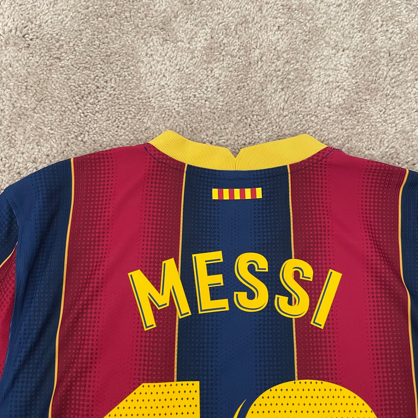 Barcelona 2020/21 home PLAYER VERSION x Messi #10 (S)