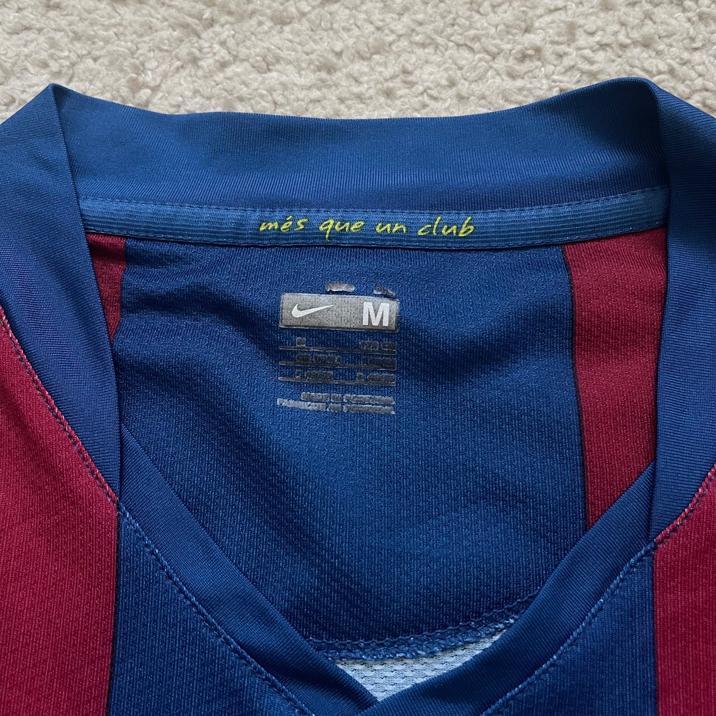 Barcelona 2007/08 home x Messi #19 (M)