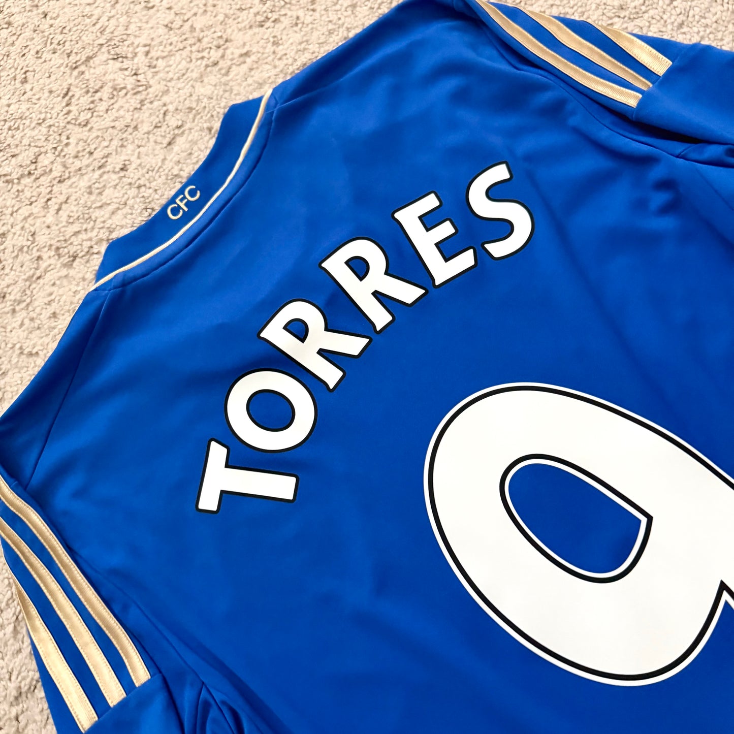 Chelsea 2012/13 home LONG SLEEVES x Fernando 'El Niño' Torres #9 (S)