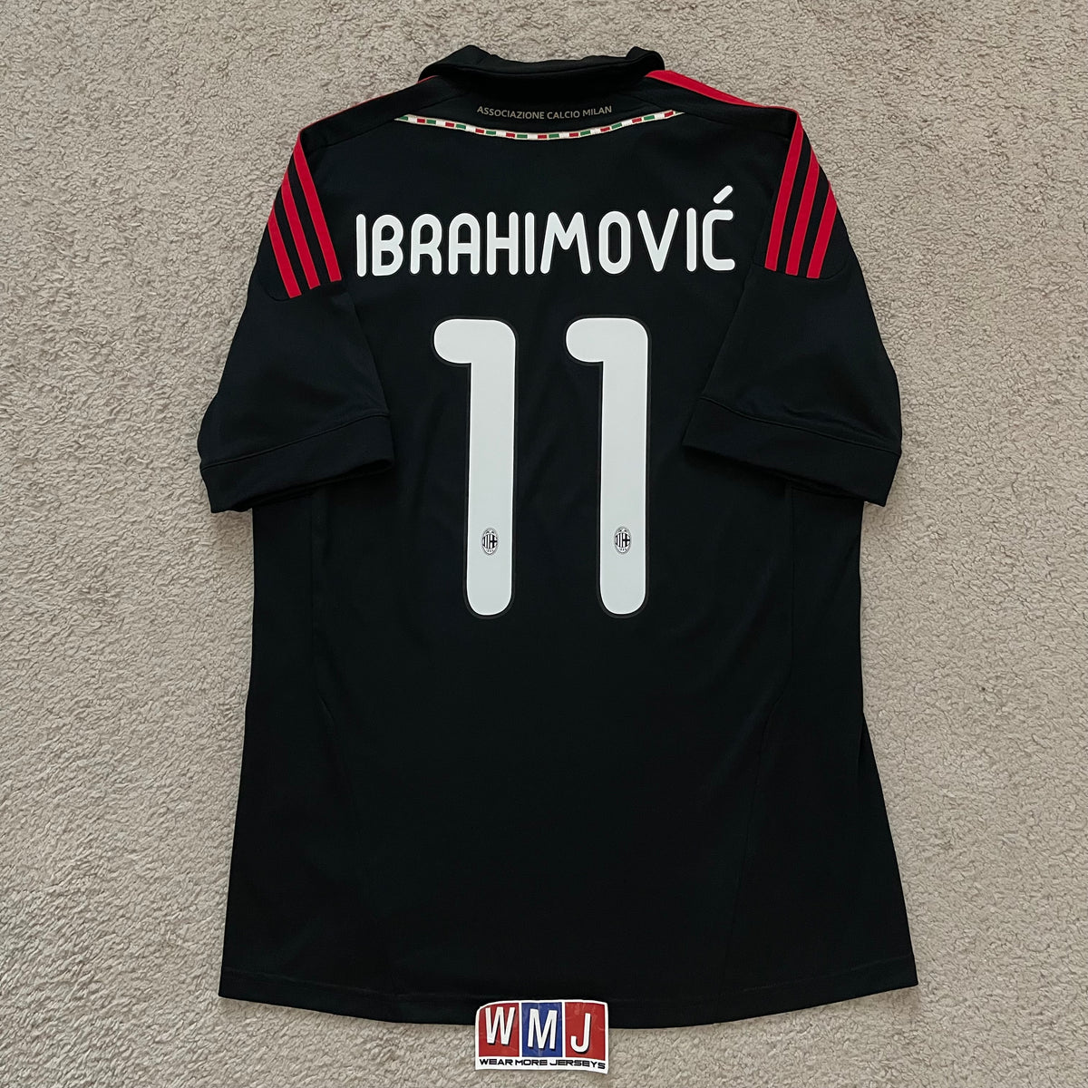 AC Milan 2011/12 third x Zlatan Ibrahimovic #11 (M)