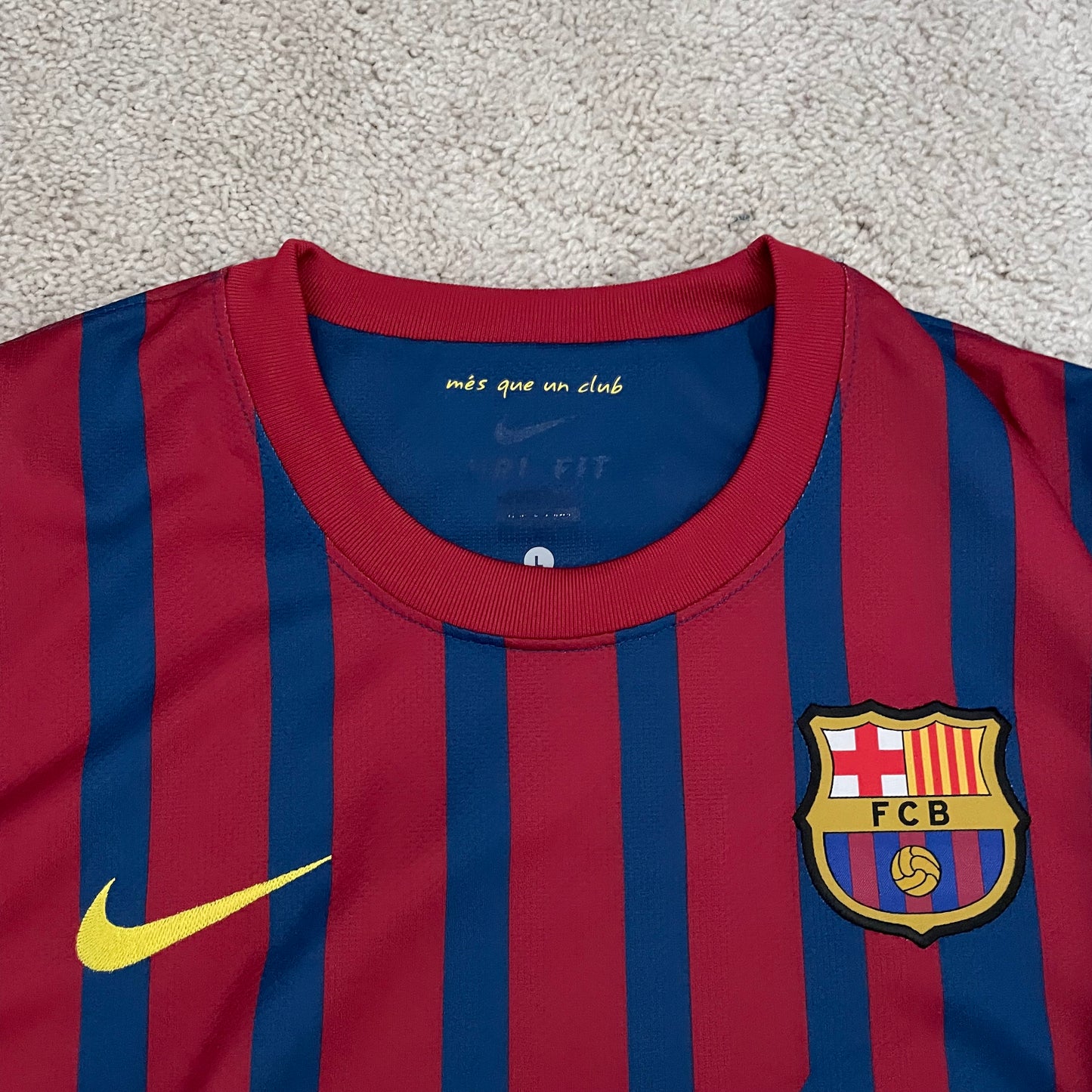 Barcelona 2011/12 home x Messi #10 (L)