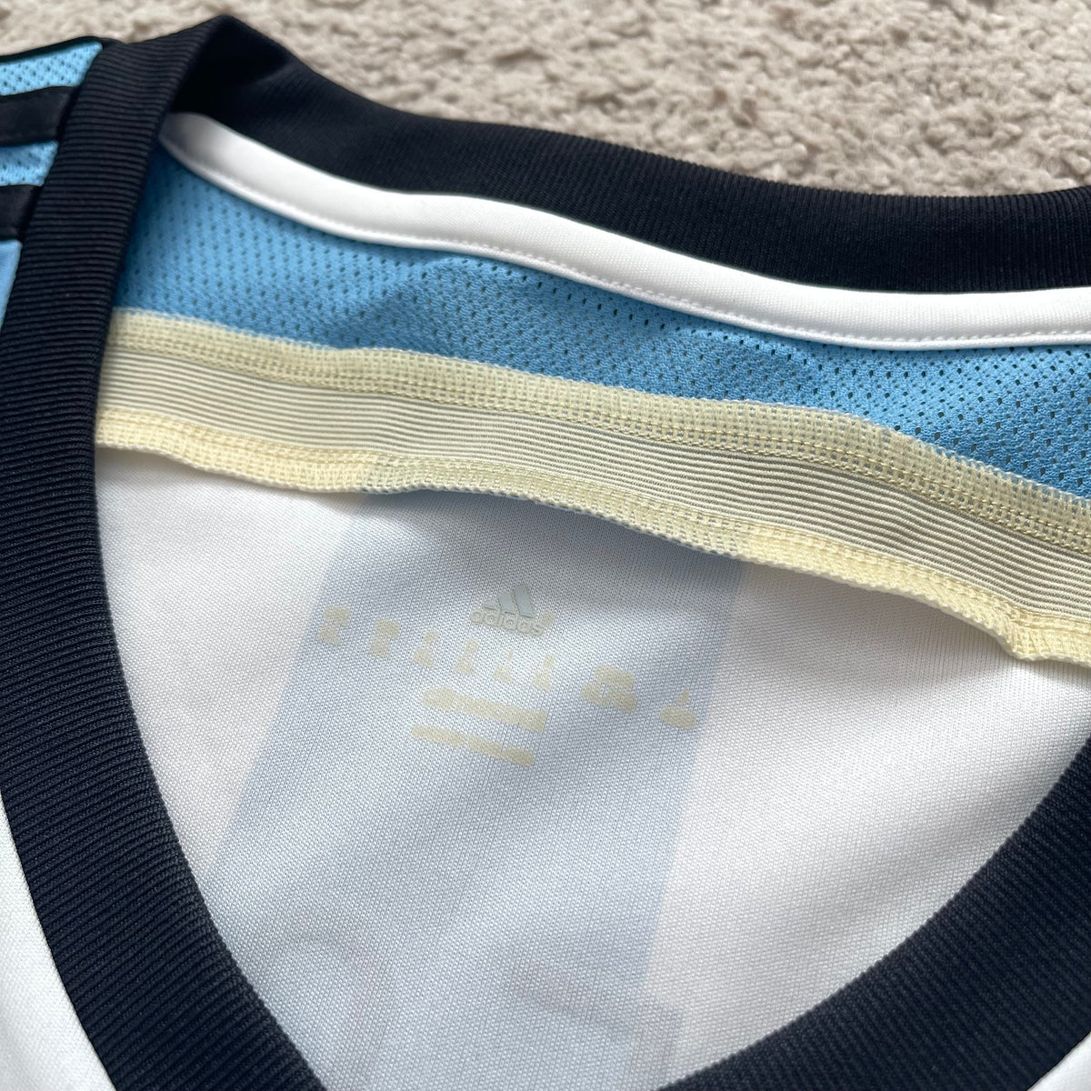 Argentina 2014 World Cup home LONG SLEEVES x Messi #10 (XL)