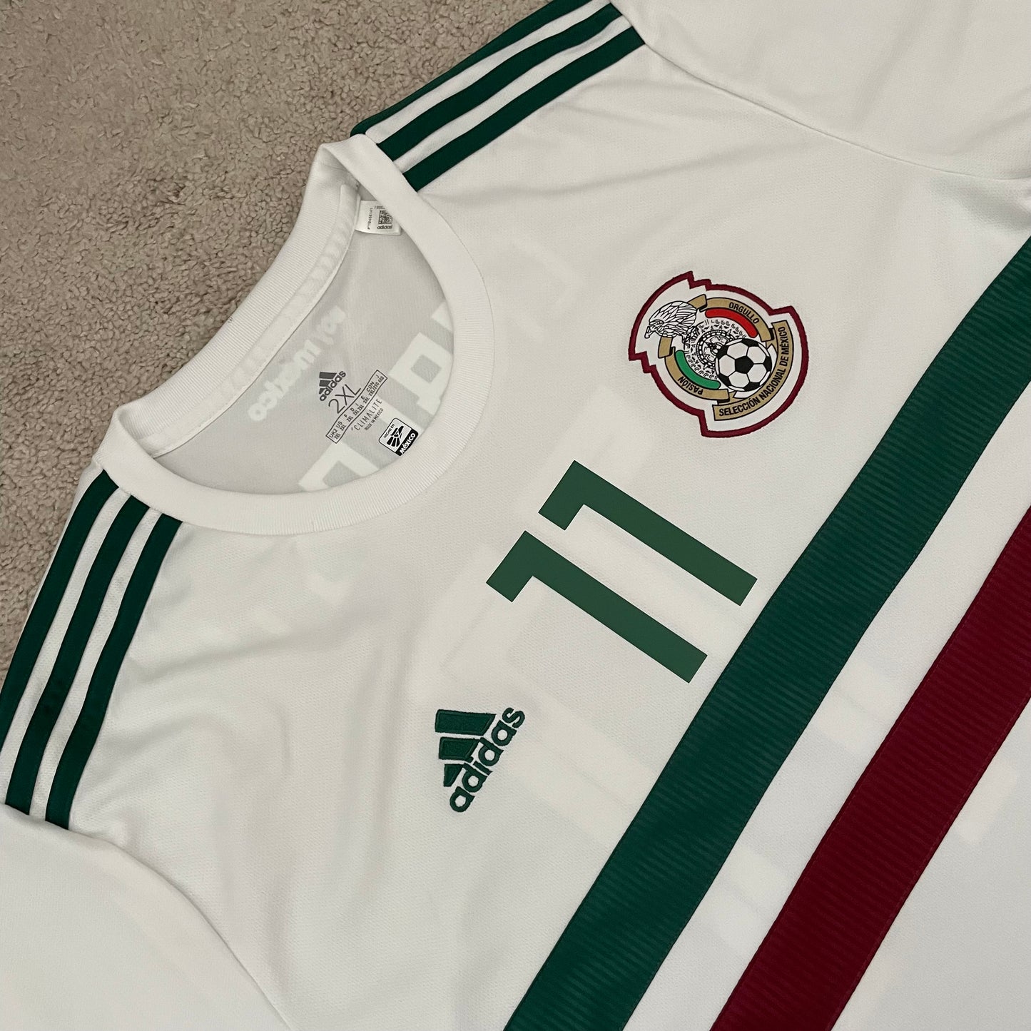 Mexico 2018 World Cup away x Carlos Vela #11 (XXL)