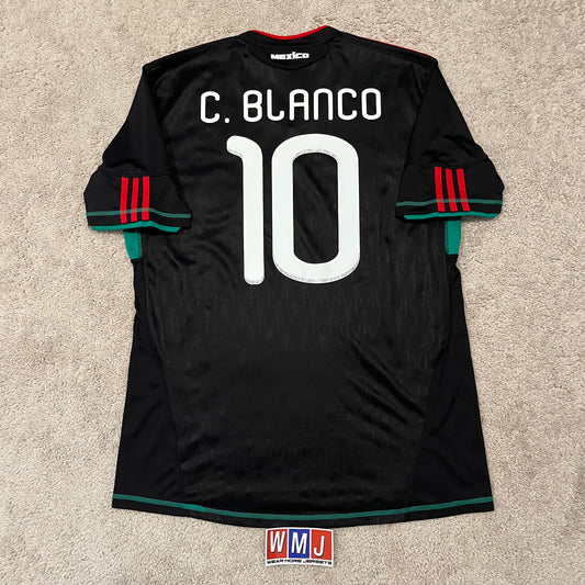 Mexico 2010 World Cup away x Cuauhtémoc Blanco #10 (L)