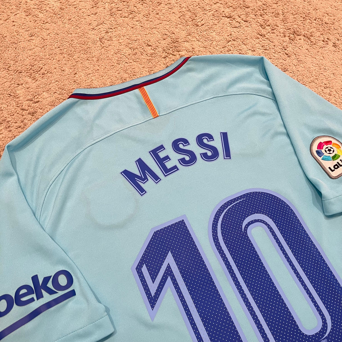 Barcelona 2017/18 away x Messi #10 (XL)