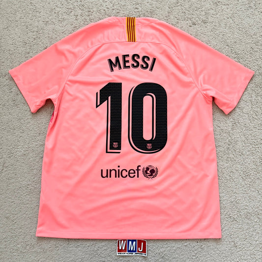 Barcelona 2018/19 third x Messi #10 (XL)
