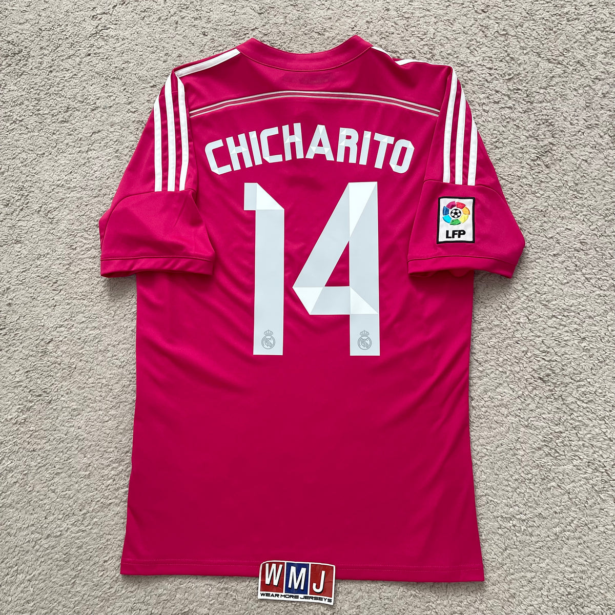 Real Madrid 2014/15 away x Chicharito Hernandez #14 (M)