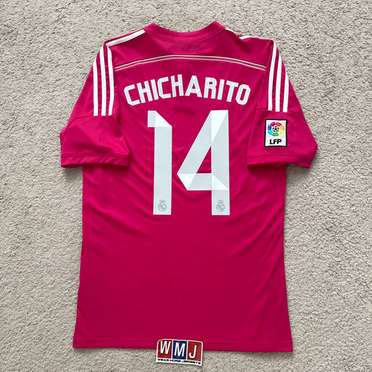 Real Madrid 2014/15 away x Chicharito Hernandez #14 (M)