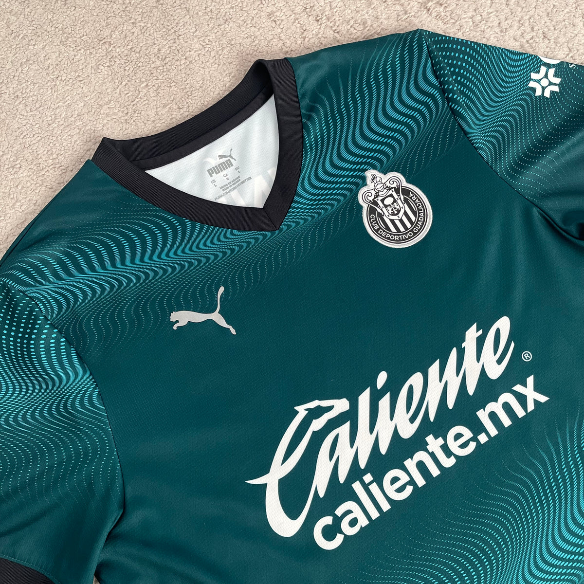 Chivas 2023/24 third x Chicharito Hernandez #14 (L)
