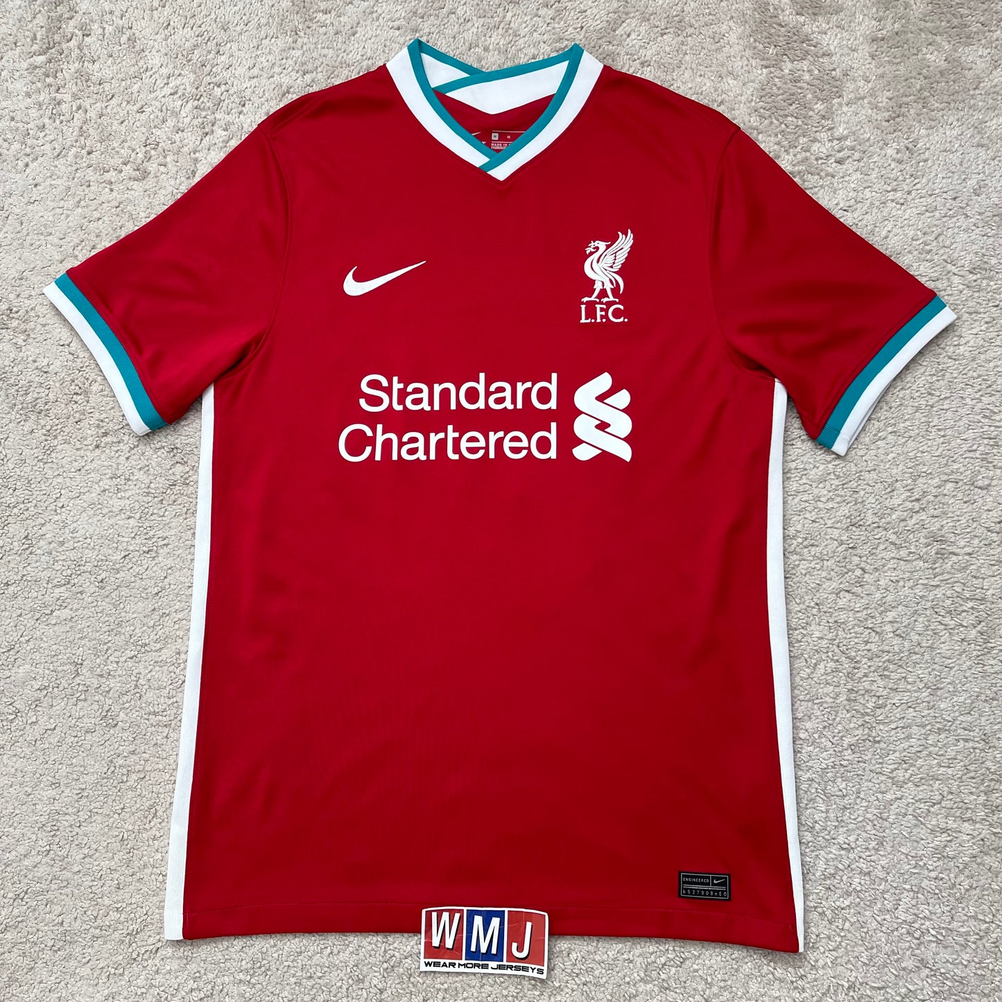 Liverpool 2020/21 home x Virgil Van Dijk #4 (M)