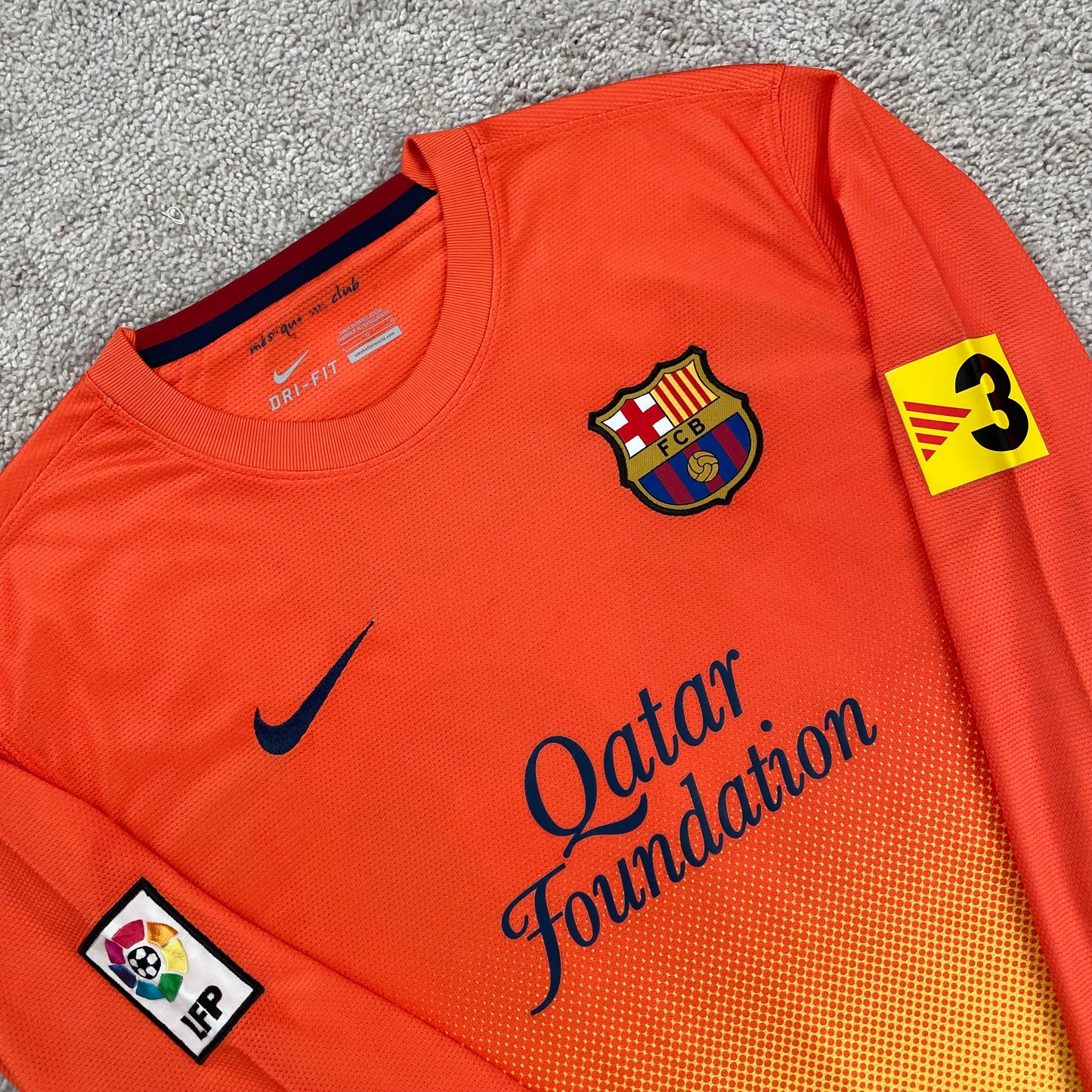 Barcelona 2012/13 away LONG SLEEVES x Messi #10 (L)