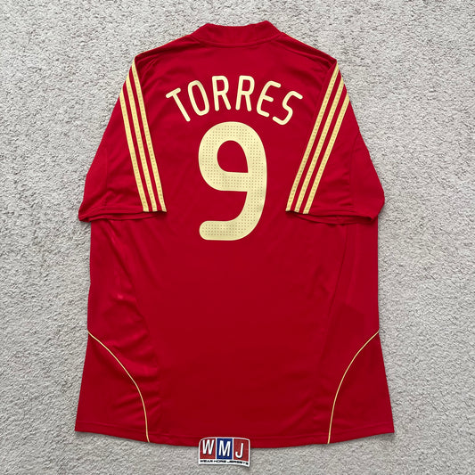 Spain 2008 EURO home x Fernando 'El Niño' Torres #9 (XXL)