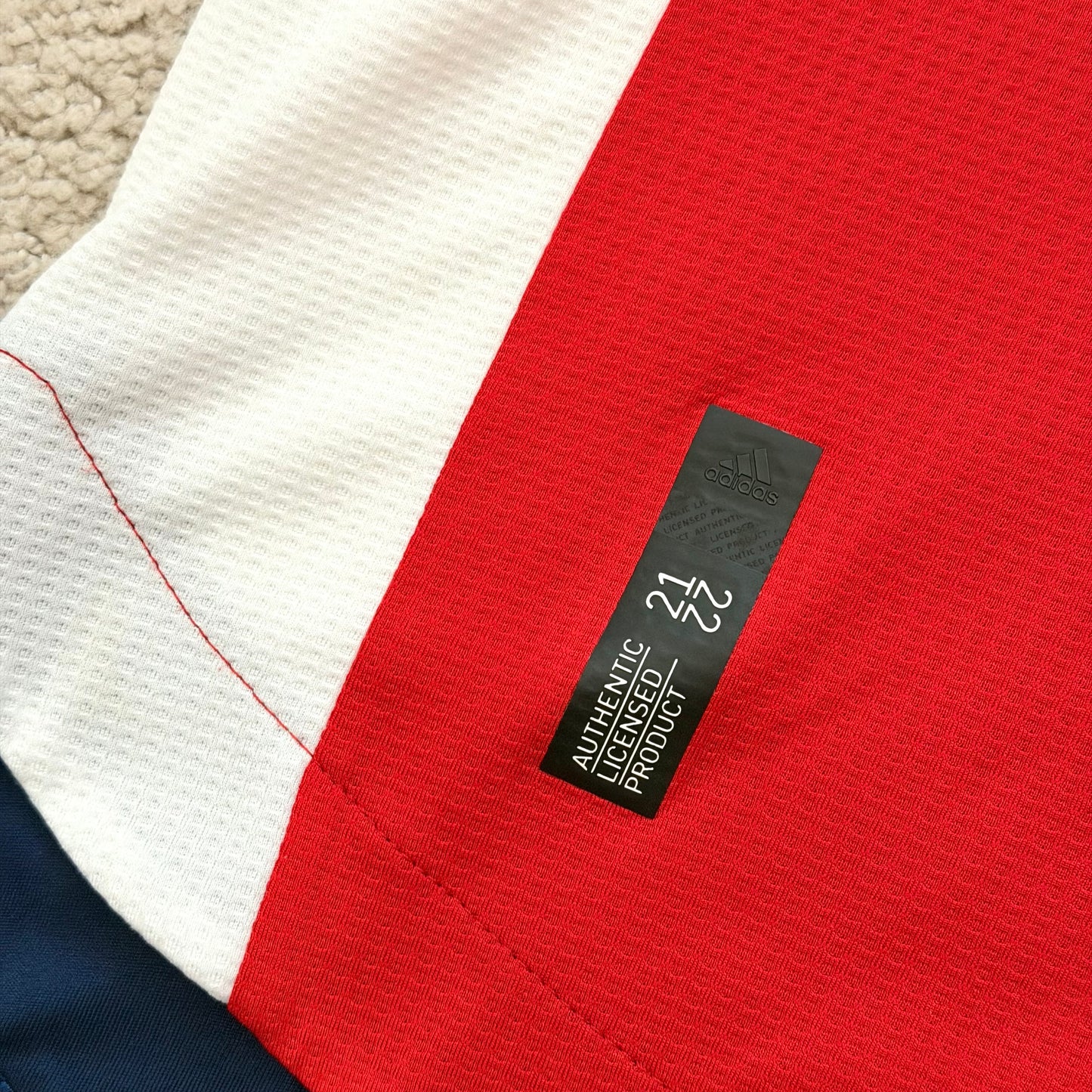 Arsenal 2021/22 home PLAYER VERSION x Bukayo Saka #7 (L)