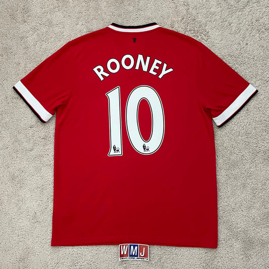 Manchester United 2014/15 home x Wayne Rooney #10 (L)