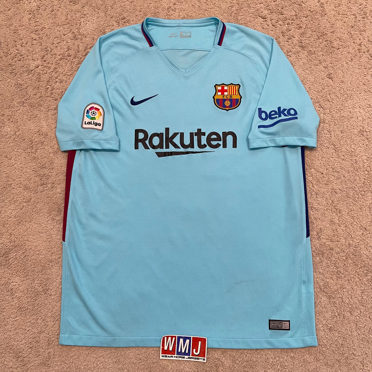Barcelona 2017/18 away x Messi #10 (XL)