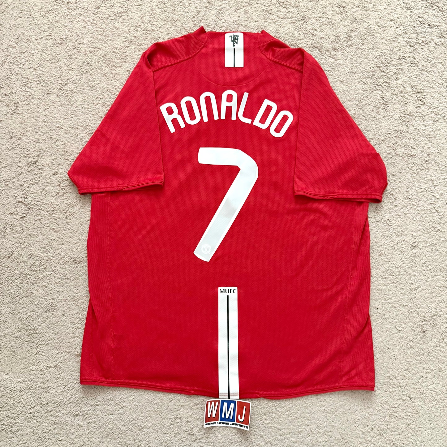 Manchester United 2007/2008/2009 home x Cristiano Ronaldo #7 (XL)