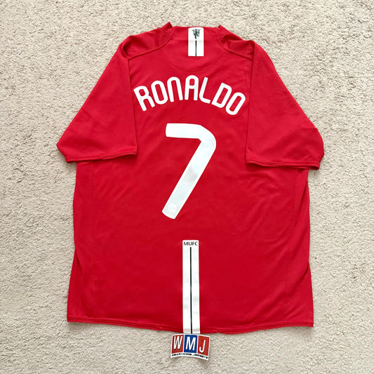 Manchester United 2007/2008/2009 home x Cristiano Ronaldo #7 (XL)
