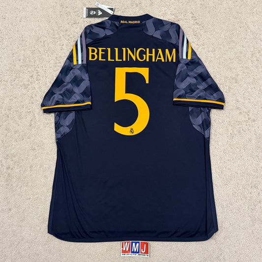 Real Madrid 2023/2024 away x Jude Bellingham #5 (XL) *BRAND NEW WITH TAGS