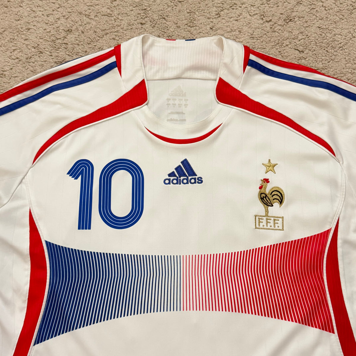 France 2006 World Cup away x Zinedine Zidane #10 (L)